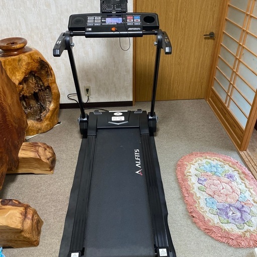 アルインコ(ALINCO) ランニングマシン 1017 時速1~16km 坂道角度3段階 余裕のベルトサイズ カロリー計算 心拍測定 ブログラム付き AFR1017