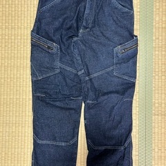 TS DESIGN 作業着 インディゴパンツ  Lサイズ