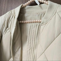 新品キルティングコート　　　　　の画像