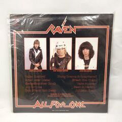 LP レイヴン オール・フォー・ワン All FOR ONE Raven BASE RECORD レコード 洋楽 札幌市 平岸店の画像