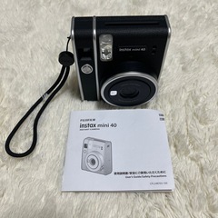 FUJIFILM instax mini 40 インスタントカメラ 本体