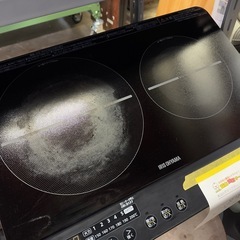 【2021年製】 IHクッキングヒーター　IHK-W13S-B アイリスオーヤマ　の画像