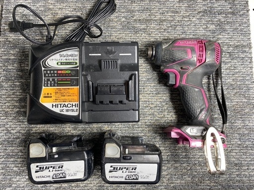 【中古】 【動作OK】 【店頭引取限定】HITACHI （日立工機）/ HiKOKI（ハイコーキ）コードレスインパクトドライバ WH14DDL 9,680円