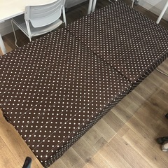 1人掛けソファーベッドの画像