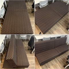 1人掛けソファーベッドの画像