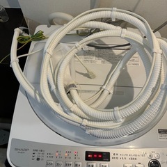 SHARP７キロ洗濯機2021年製ES-GE7Eの画像