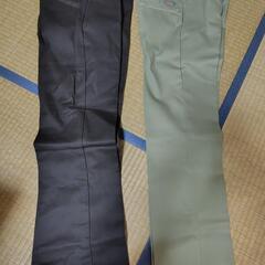 未使用のズボン