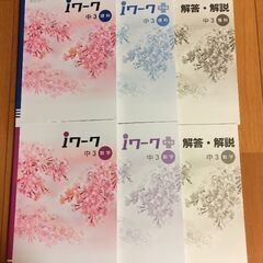 学習参考書【ｉワーク セット】の画像