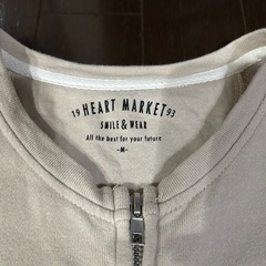 スエット　カーディガン　ベージュ　レディース　の画像