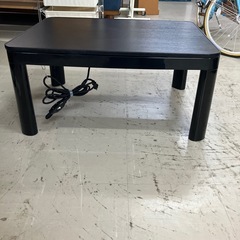Y2502-164 こたつ ブラック 80×60 キズ汚れ有り ...