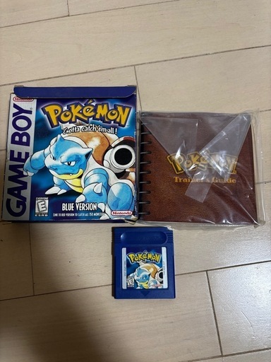 ポケットモンスター 青　ブルー　（海外版）　ポケモン　ゲームボーイ　希少品 レトロ