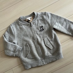 バーバリー　ジャケット　トレーナー　ファスナー　2Yの画像