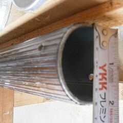 関ポーチなどに　ブロンズパイプ　長さ　2700mm　X 径60mm 程の画像