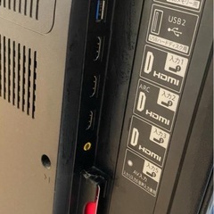 【本日削除します】SHARP AQUOS LC-40U40＋ニトリのテレビスタンド の画像
