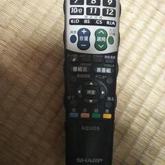シャープ26型液晶テレビ地デジ通電確認済み訳ありの画像