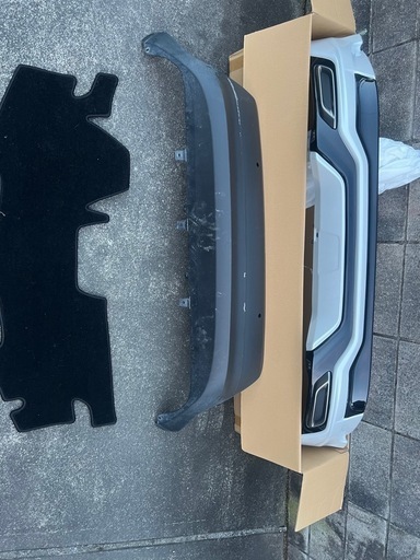 ヤリスクロス　トヨタ　
リアモデリスタバンパー　ダッシュマット