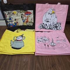 【未使用あり】ムーミン　ショッピングバッグ　ペーパーナプキン　エコバッグ　カップの画像