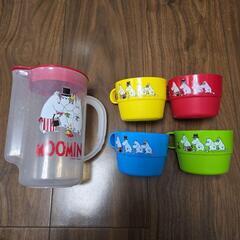 【未使用あり】ムーミン　ショッピングバッグ　ペーパーナプキン　エコバッグ　カップの画像