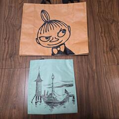 【未使用あり】ムーミン　ショッピングバッグ　ペーパーナプキン　エコバッグ　カップの画像