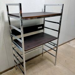 ディノス　ステンレス製　大型レンジ対応　ラック 【糸島市内 送料無料】250207-1の画像