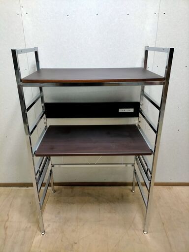 ディノス　ステンレス製　大型レンジ対応　ラック 【糸島市内 送料無料】250207-1