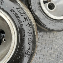 レーシングカート タイヤホイール4本セットの画像