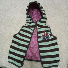 男の子ベスト　リバーシブル　100の画像