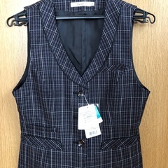 事務服ベスト[9号]新品タグ付き