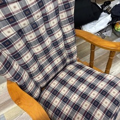 アンティーク 木製 ロッキングチェア スウィングチェアの画像