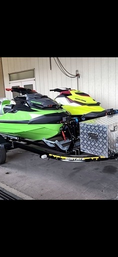 トレーラー2艇積み