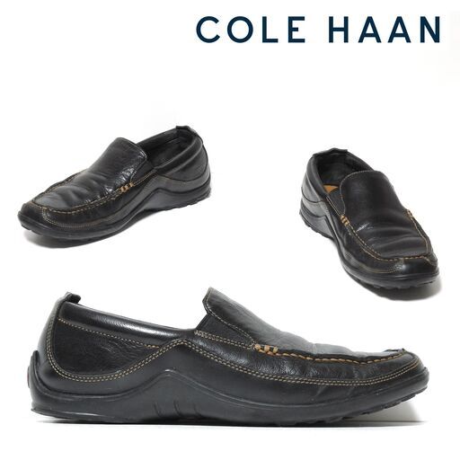 COLE HAAN コールハーン タッカー ベネチアン MEN'S 7M 25.5cm位 C03557 ドライビングシューズ