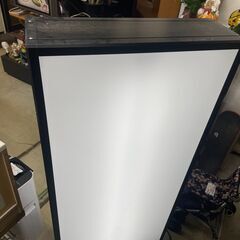リサイクルショップどりーむ荒田店 No1235 電飾スタンド看板　両面LED看板　三精工業株式会社　タテヤマアドバンス　定価１０～１１万　状態良好♪　キャスター付きの画像
