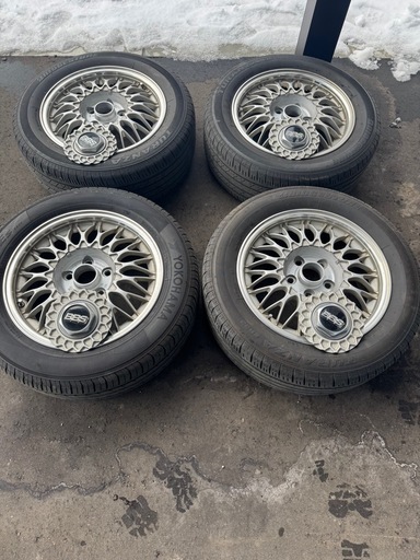 状態良好⭐︎BBS タイヤ&ホイール4本セット　16インチ