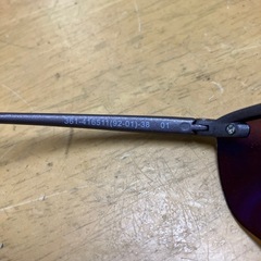 2502-170 サングラス ブラウンレンズ キズ有り 50⬜︎17-135の画像