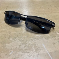 2502-171　サングラス メタルフレーム ブラック キズ多数