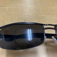 2502-171　サングラス メタルフレーム ブラック キズ多数の画像