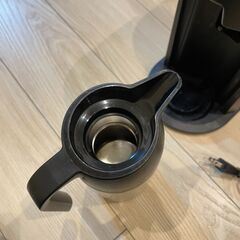 サーモス(THERMOS) 真空断熱ポット コーヒーメーカー 0.63L ブラック ECJ-700 BKの画像