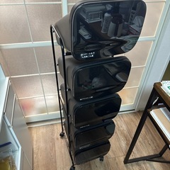 スムース　スタンドダストボックス5段　95L