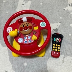 お話中アンパンマン　ハンドルおもちゃ　リモコンおもちゃの画像