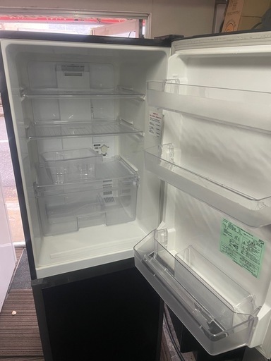 北九州市内配送無料　保証付き 三菱電機 MITSUBISHI ELECTRIC 冷蔵庫 （256L・右開） 2ドア プラチナブラック 