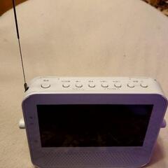 【値下げ】TWINBIRD　ポータブル防水DVDプレーヤー の画像