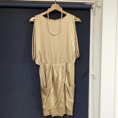 【女性限定】je ワンピース（パール調ネックレスセット）