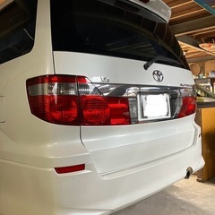 アルファード　V6 アルカンダーラ　車庫保管　美車　禁煙車　車両交換ありの画像