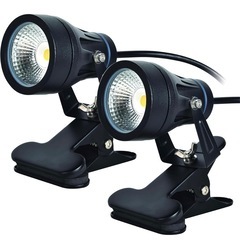 屋外内両用LEDクリップライト2個セット　新品未使用 