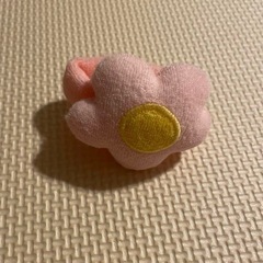 一度使用　ミキハウス　リストラトル　ピンクのお花の画像