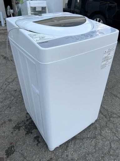 ?☘️大阪市から阪南市まで配達設置無料?東芝洗濯機5キロ?保証有り