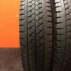 BS BRIDGESTONE BLIZZAK VL1 195/80R15 107/105L LT 15インチ スタッドレス 4本 20年製 ハイエース キャラバン等　(KTF192)の画像
