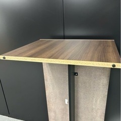 横浜市中区Okamura ダークブラウン オフィステーブルの画像