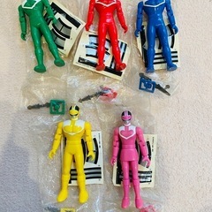 タイムレンジャーフィギュア5体セット★2000年