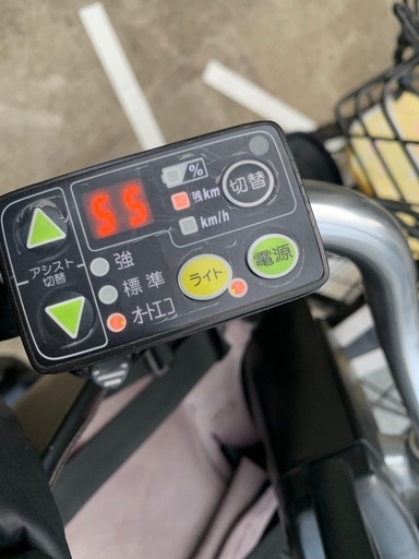HYDEE.Ⅱ ブリヂストン　3人乗り　電動自転車26型　純正チャイルドシー